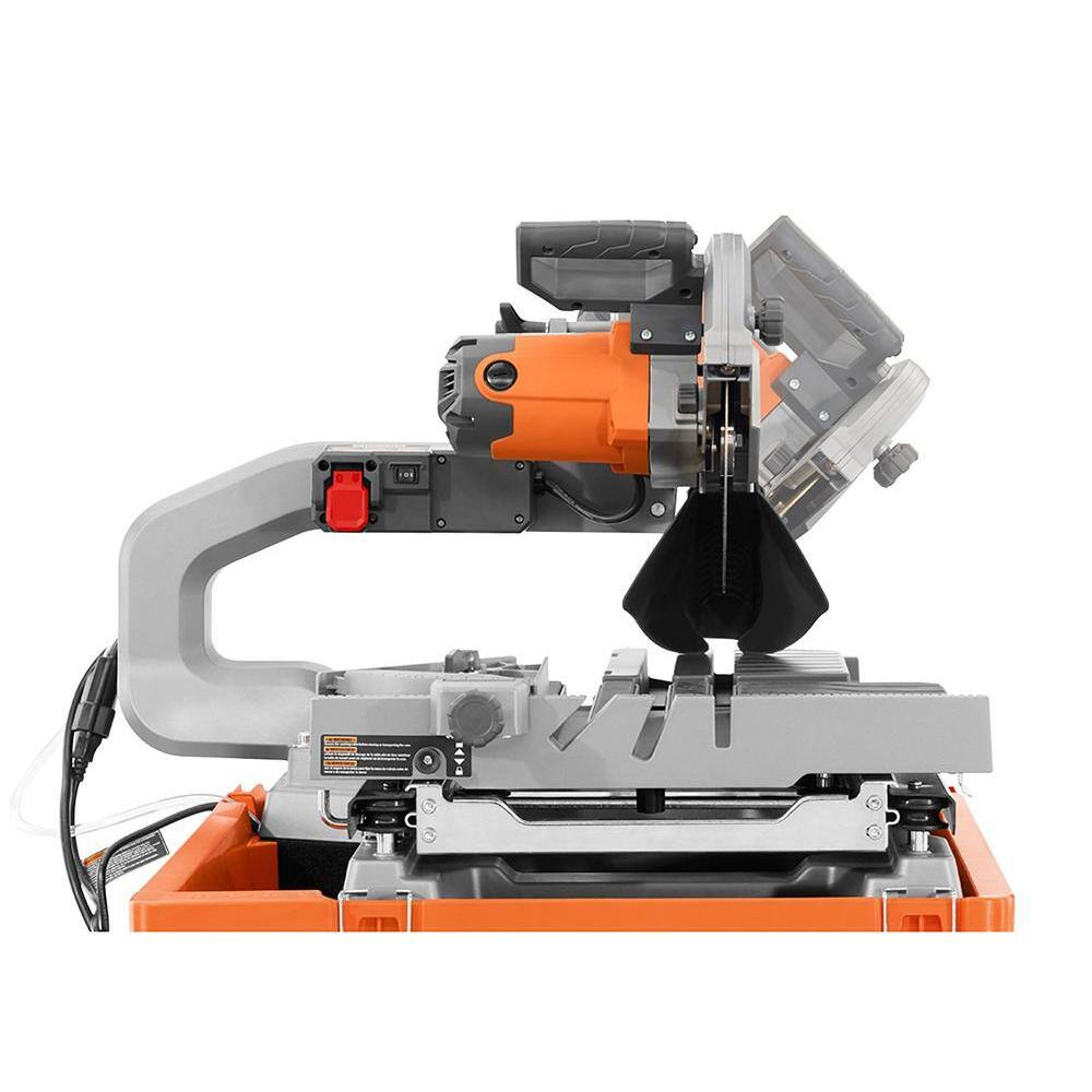 RIDGID 10 in. Wet Tile Saw with Stand (Model R4092)