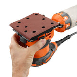 RIDGID 5.5 Amp Corded Fixed Base Trim Router with 2.4 Amp Corded 1/4 Sheet Sander