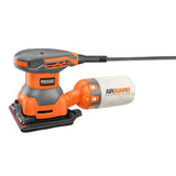 RIDGID 5.5 Amp Corded Fixed Base Trim Router with 2.4 Amp Corded 1/4 Sheet Sander