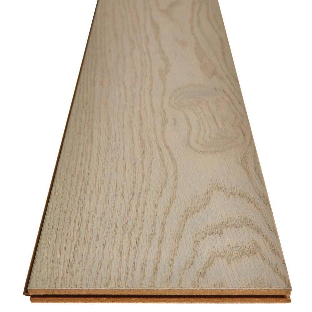 Shaw Serenity Rifle Red Oak 1/2 In. T X 6.38 in. W Tongue and Groove Engineered Hardwood Flooring (25.4 sq.ft./case)