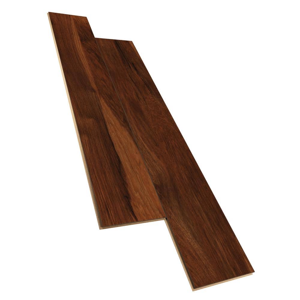Krono Original River Penfold Hickory 10 mm T x 8 in. W Waterproof Laminate Wood Flooring (18.6 sqft/case)