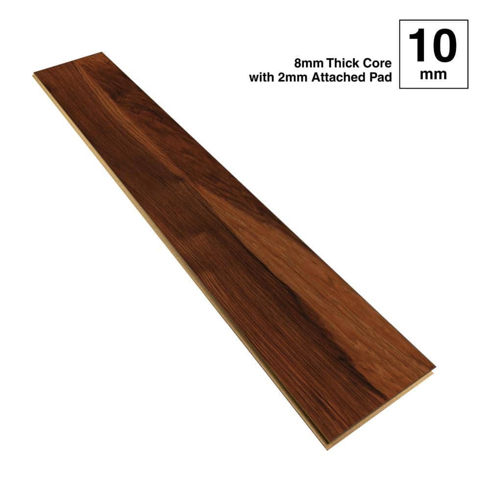 Krono Original River Penfold Hickory 10 mm T x 8 in. W Waterproof Laminate Wood Flooring (18.6 sqft/case)