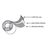 Rmax R-Seal 6000 Insulation Flashing 4" x 50' (12 Rolls) image 2
