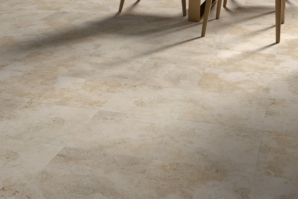 Emser Cabo 8-Pack Ocean 17-in x 17-in Glazed Ceramic Stone Look Floor and Wall Tile