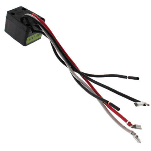 Supco RO41 capacitor - front view (Type: Relay; Voltage: 115V)