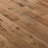 NATU Roasted Distressed Hickory 3/8 in. T x 7.5 in. W Click Lock Distressed Hardwood Flooring (19.43 sq.ft./case)