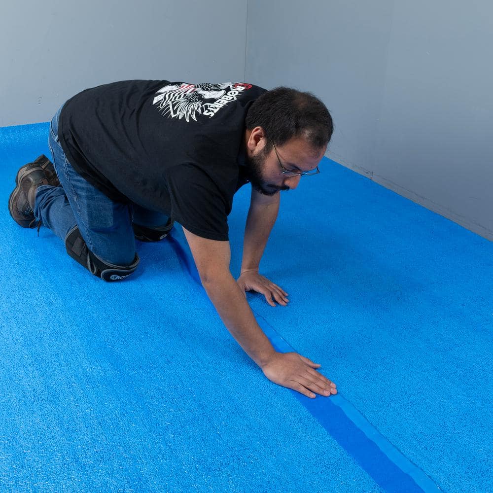 ROBERTS AirGuard 100 sq. ft. 40 in. x 30 ft. x 2 mm 5-in-1 Underlayment with Microban for Laminate and Engineered Wood Floors