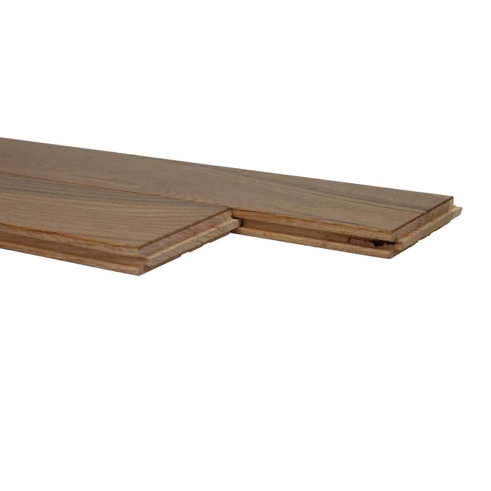Blue Ridge Hardwood Flooring Northern Coast Rock Cliffs Oak 3/4 in. T x 5 in. W Smooth Solid Hardwood Flooring (20 sq.ft./case)