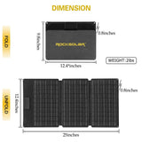 30-Watt Solar Power Panel Kit for ROCKSOLAR Portable Power Station