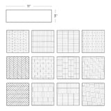 Roller Black Matte Porcelain Subway Tile - 3x11 Inch
