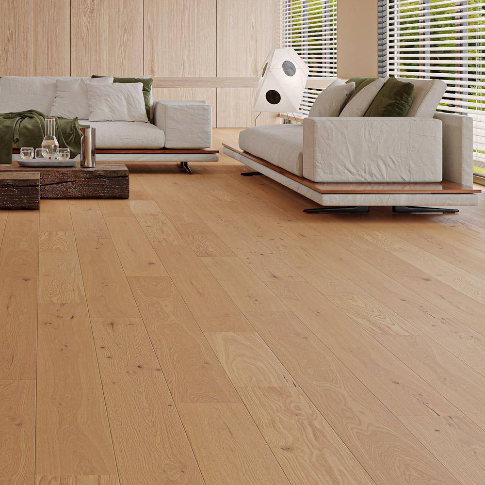Selkirk Rolling Quincy 1/2 in. T x 7.5 in. W Tongue and Groove Wire Brushed Engineered Hardwood Flooring (31.09 sq.ft./case)
