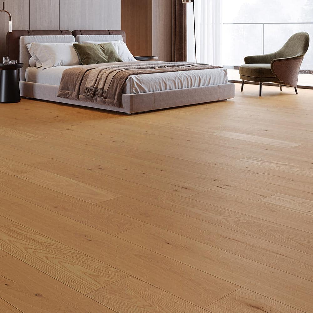 Selkirk Rolling Quincy 1/2 in. T x 7.5 in. W Tongue and Groove Wire Brushed Engineered Hardwood Flooring (31.09 sq.ft./case)