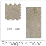MSI Romagna Ivory 12 in. x 24 in. Polished Porcelain Floor and Wall Tile, Marble Look (16 sq. ft. per Case)