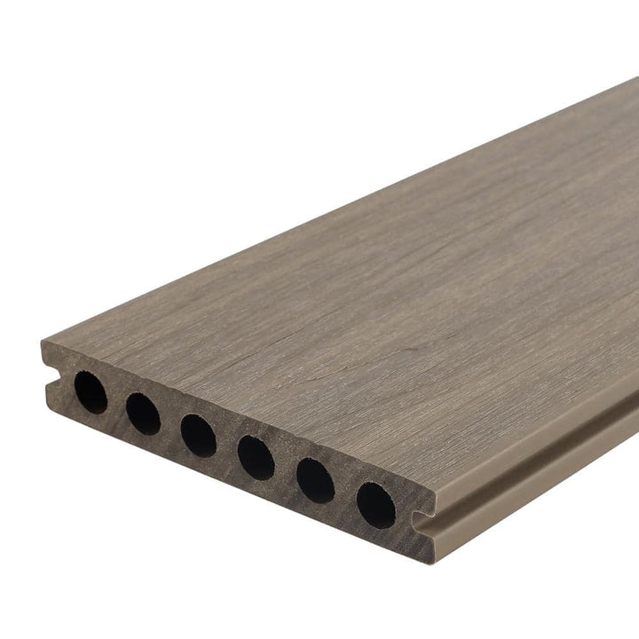 NewTechWood UltraShield Natural Voyager Series 1 in. x 6 in. x 8 ft. Roman Antique Hollow Composite Decking Board (10-Pack)