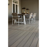 NewTechWood UltraShield Natural Voyager Series 1 in. x 6 in. x 8 ft. Roman Antique Hollow Composite Decking Board (10-Pack)