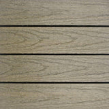 NewTechWood UltraShield Naturale 1 ft. x 1 ft. Quick Deck Outdoor Composite Deck Tile Sample in Roman Antique