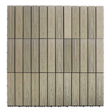 NewTechWood UltraShield Naturale 1 ft. x 1 ft. Quick Deck Outdoor Composite Deck Tile Sample in Roman Antique