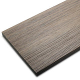 NewTechWood UltraShield 0.6 in. x 12 in. x 12 in. Roman Antique Fascia Composite Decking Board Sample