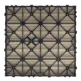 NewTechWood UltraShield Naturale 1 ft. x 2 ft. Quick Deck Outdoor Composite Deck Tile in Roman Antique (20 sq. ft. Per Box)