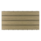 NewTechWood UltraShield Naturale 1 ft. x 2 ft. Quick Deck Outdoor Composite Deck Tile in Roman Antique (20 sq. ft. Per Box)