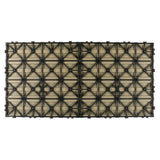NewTechWood UltraShield Naturale 1 ft. x 2 ft. Quick Deck Outdoor Composite Deck Tile in Roman Antique (20 sq. ft. Per Box)