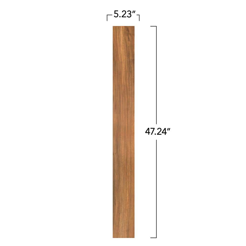Pergo Defense+ Roselawn Teak 14 mm T x 5.2 in. W Waterproof Laminate Wood Flooring (13.74 sqft/case)