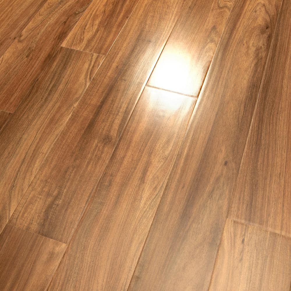 Pergo Defense+ Roselawn Teak 14 mm T x 5.2 in. W Waterproof Laminate Wood Flooring (13.74 sqft/case)