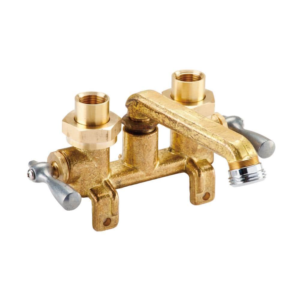 Gerber Gerber Classics 2-Handle Laundry Utility Faucet in Rough Brass