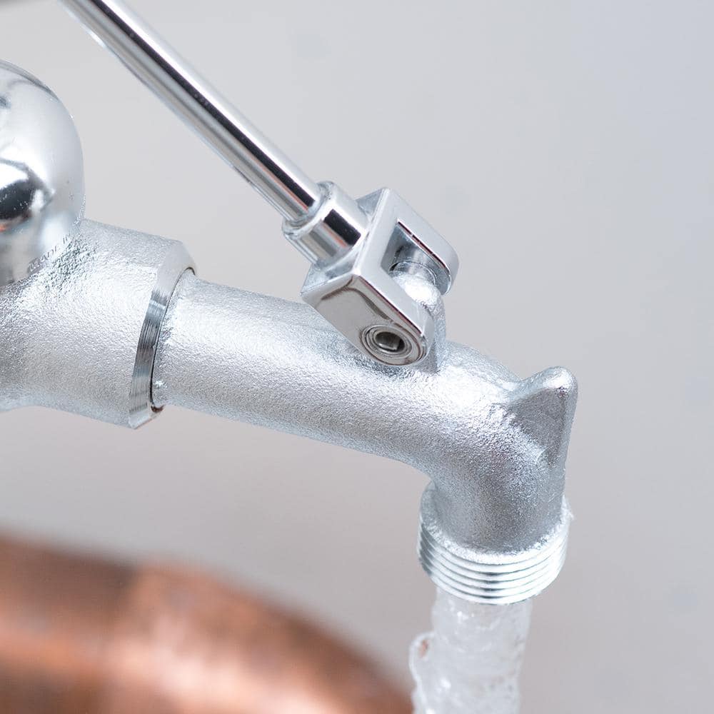 Speakman Commander Wall Mount 2-Handle Bathroom Faucet, Rough Chrome Plated