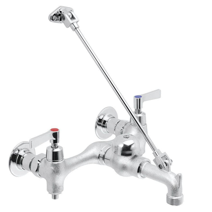 Speakman Commander Wall Mount 2-Handle Bathroom Faucet, Rough Chrome Plated