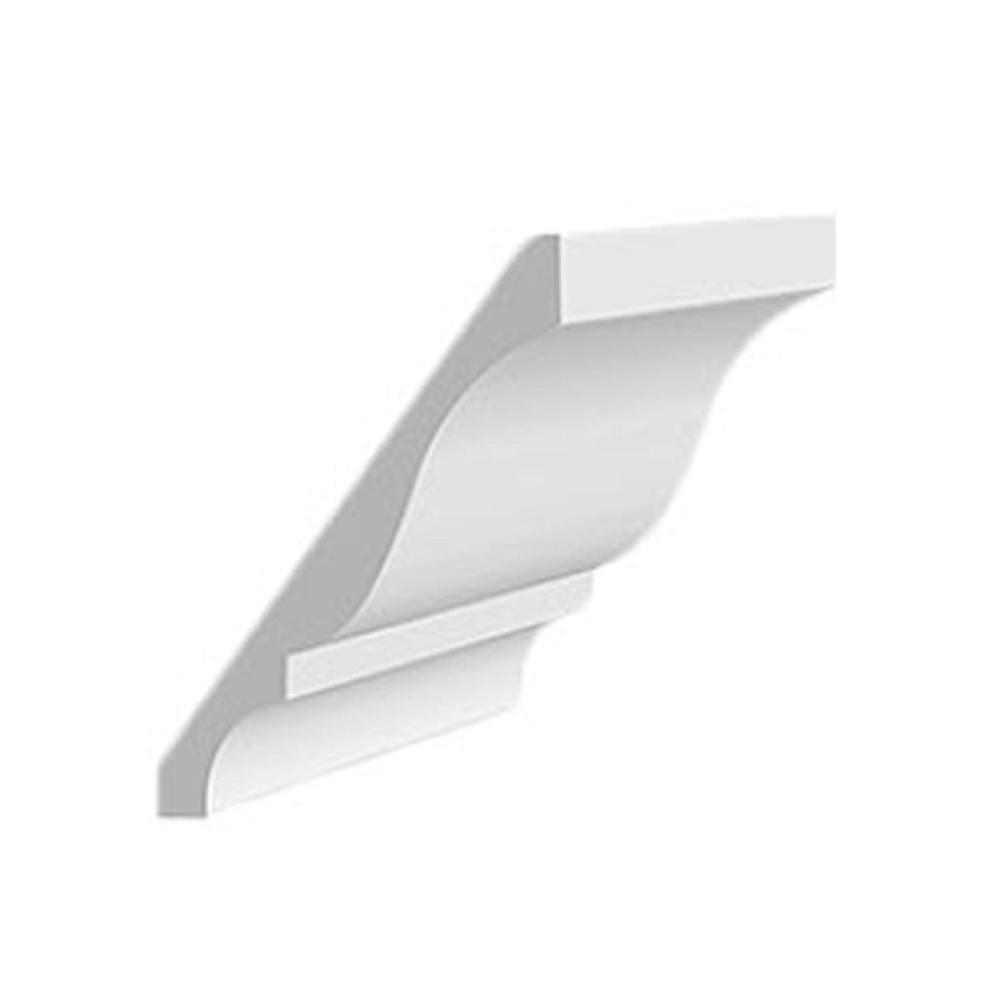 Royal PVC Crown 7491 9/16" x 5-1/4" x 16'