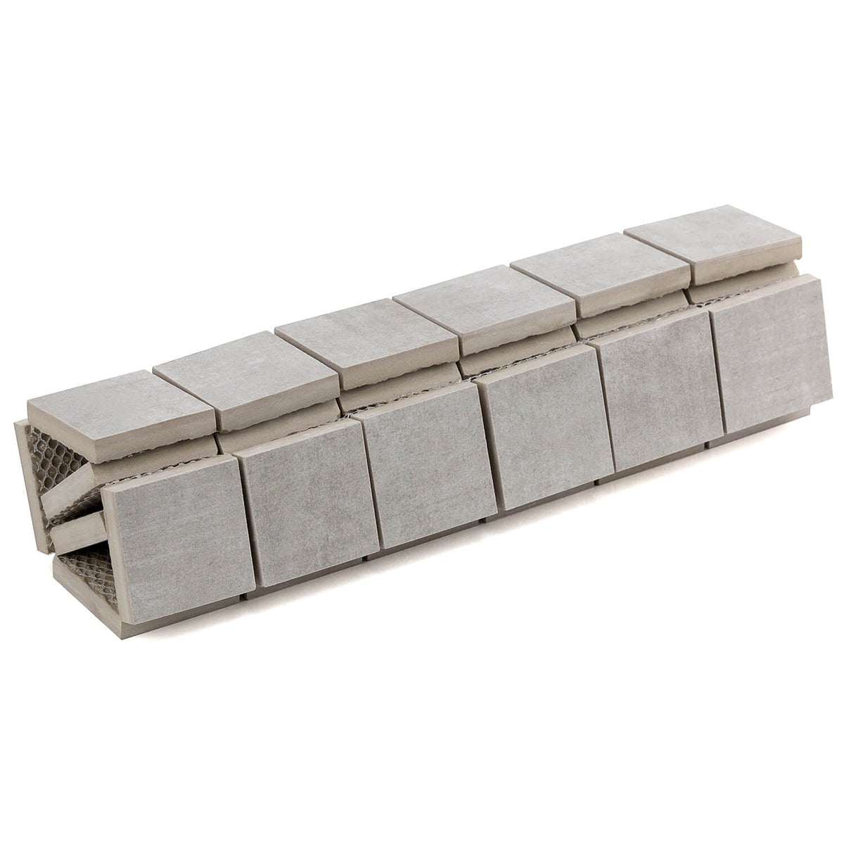 Lux Tile Cement Silver Matte Porcelain Mosaic Tile 2x2