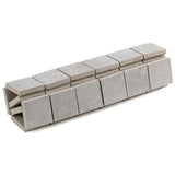 Lux Tile Cement Silver Matte Porcelain Mosaic Tile 2x2