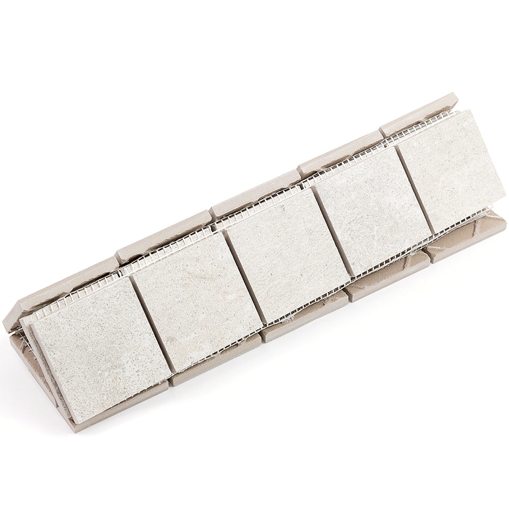 Marbella Desert Sand Beige 2x2 Matte Porcelain Mosaic Tile - Lux Tile