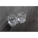 ANZZI Caster 3 Series Dual Toothbrush Holder in Brushed Nickel