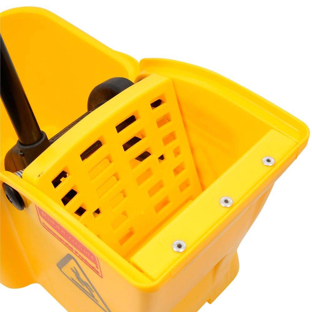 Rubbermaid Commercial 31 Qt. Tandem Mop Bucket with Wringer