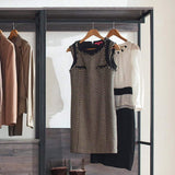 Klair Living Monica 96 in. W Rustic Gray Walk-in Wood Closet System