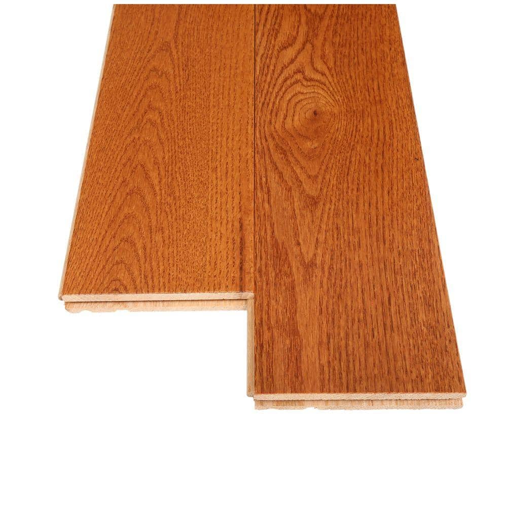Bruce American Home Gunstock Oak 3/4 in. T x 5 in. W Smooth Solid Hardwood Flooring (23.5 sq.ft./ctn)