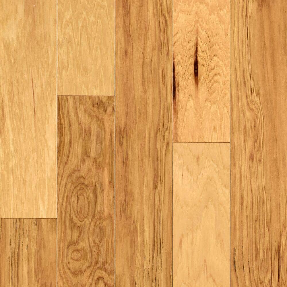 Bruce American Home Rustic Natural Hickory 3/8 in. T x 5 in. W T+G Smooth Engineered Hardwood Flooring (22 sq.ft./ctn)