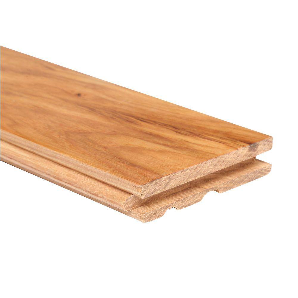 Bruce American Home Rustic Natural Hickory 3/4 in. T x 3-1/4 in. W Smooth Solid Hardwood Flooring (22 sq.ft./ctn)