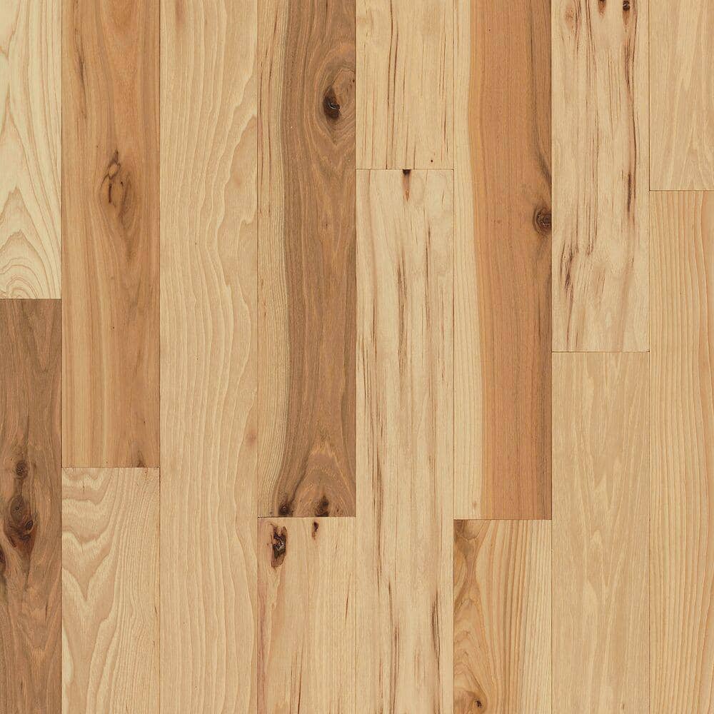 Bruce American Home Rustic Natural Hickory 3/4 in. T x 3-1/4 in. W Smooth Solid Hardwood Flooring (22 sq.ft./ctn)