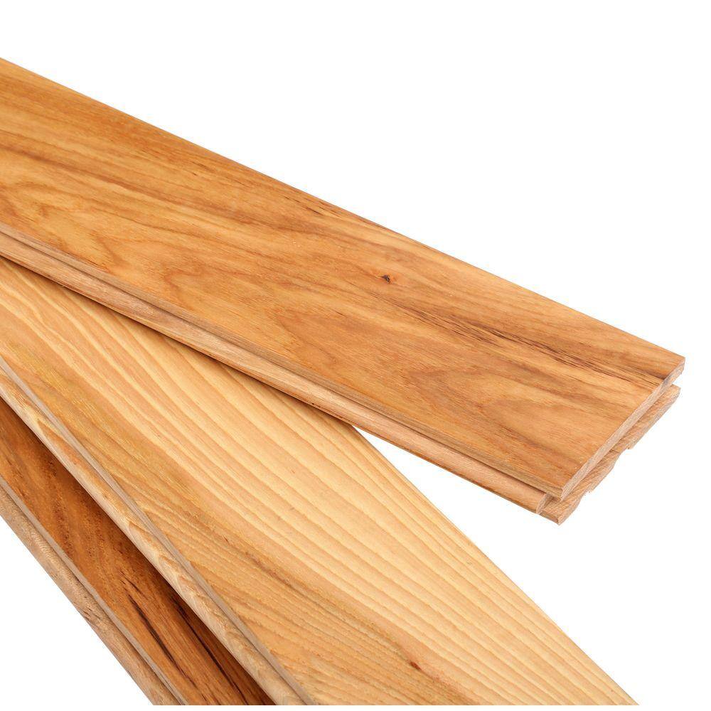 Bruce American Home Rustic Natural Hickory 3/4 in. T x 3-1/4 in. W Smooth Solid Hardwood Flooring (22 sq.ft./ctn)