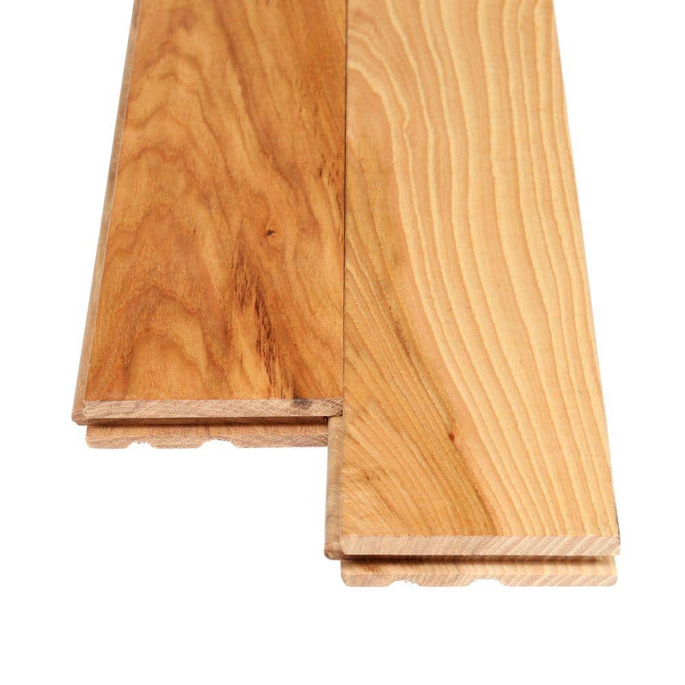 Bruce American Home Rustic Natural Hickory 3/4 in. T x 3-1/4 in. W Smooth Solid Hardwood Flooring (22 sq.ft./ctn)