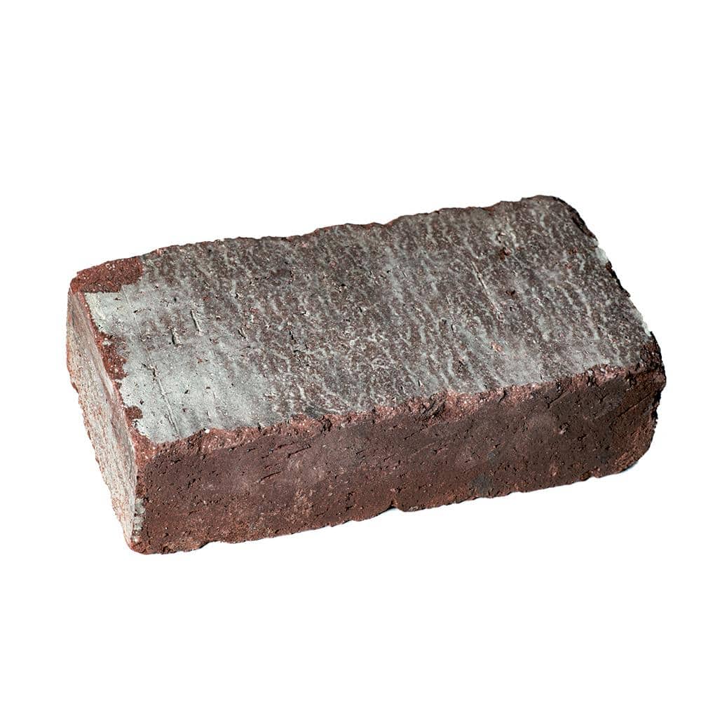 Mutual Materials 8 in. x 4 in. 2.25 x in. Rustic Red Clay Paver (240-Pieces/53 sq. ft/Pallet)