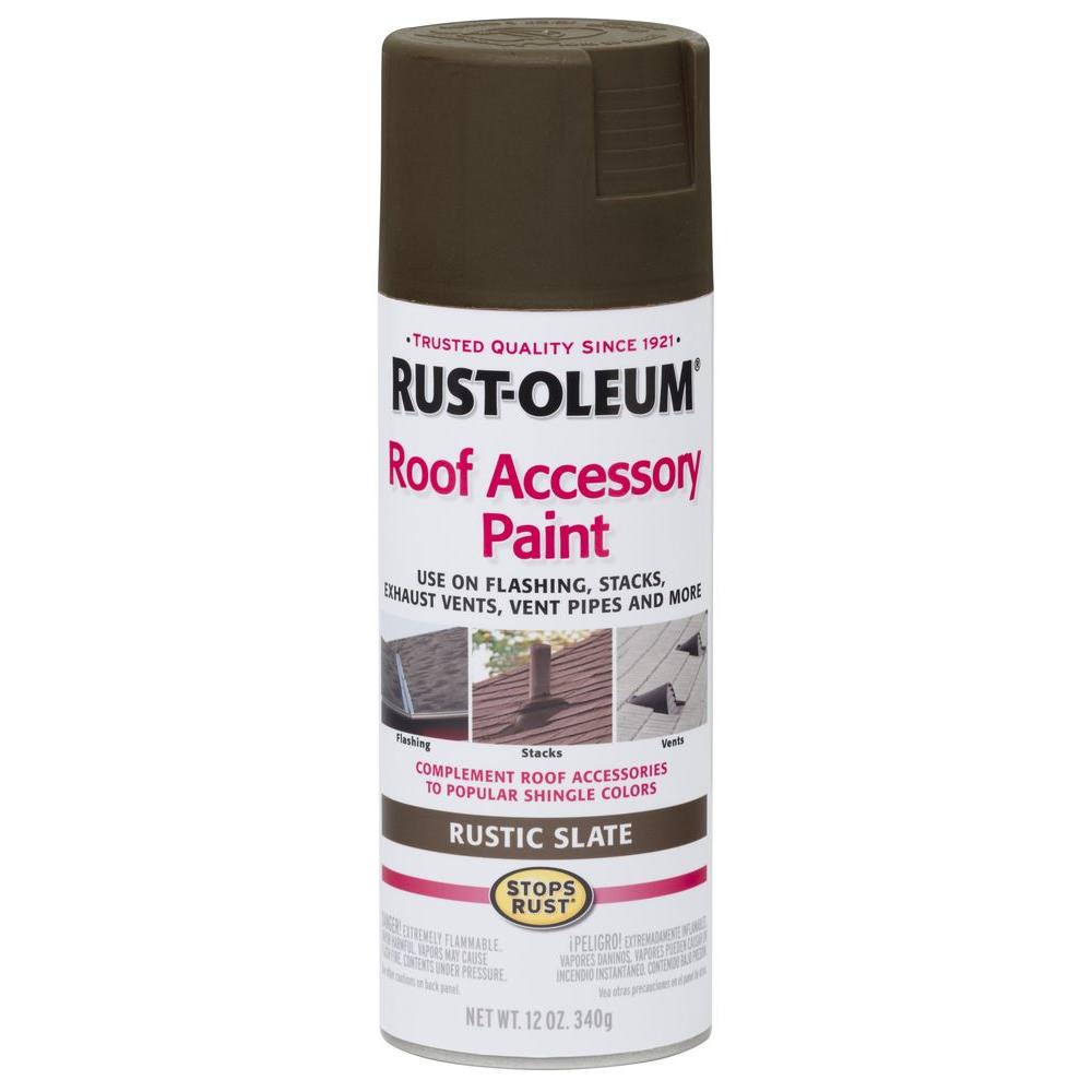 Rust-Oleum Roof Accessory Paint Rustic Slate