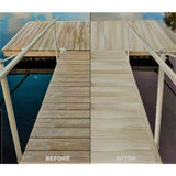 Deck-Top Rustic Tan PVC Decking Board Covers (10-Pack)