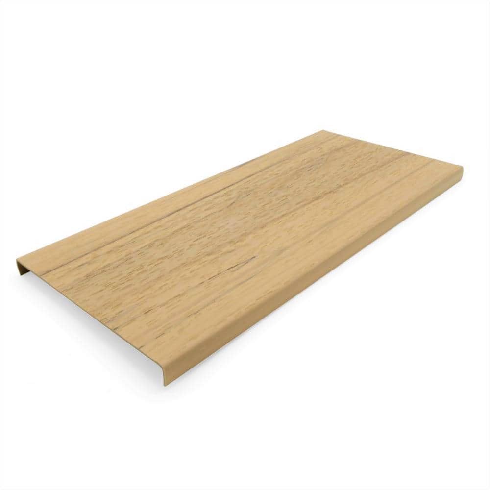 Deck-Top Rustic Tan PVC Decking Board Covers (10-Pack)