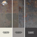 MSI Rustique Earth 12 in. x 12 in. Gauged Slate Floor and Wall Tile (10 sq. ft. / case)