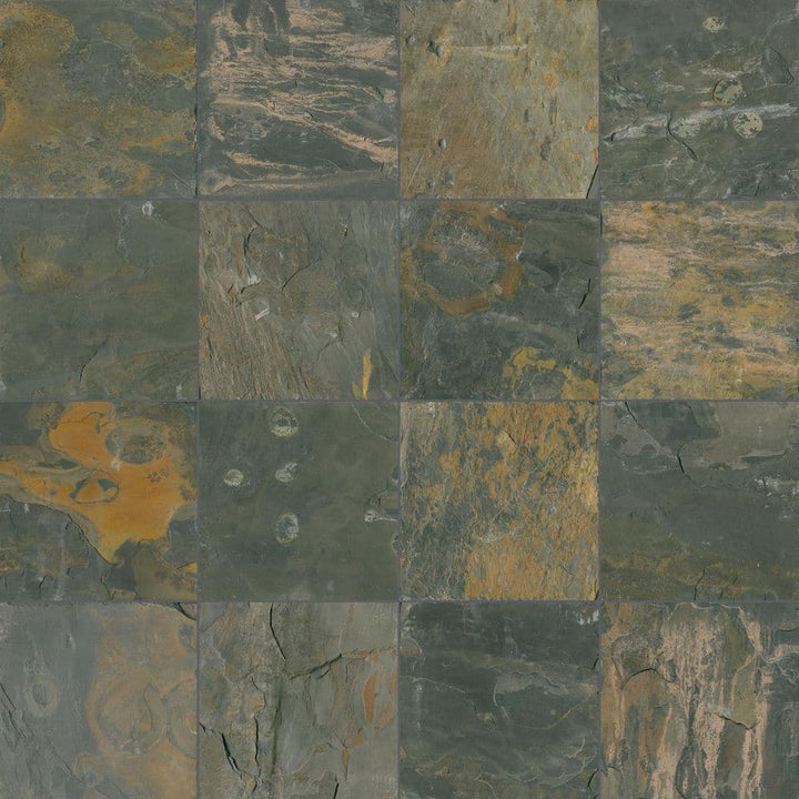 MSI Rustique Earth 12 in. x 12 in. Gauged Slate Floor and Wall Tile (10 sq. ft. / case)