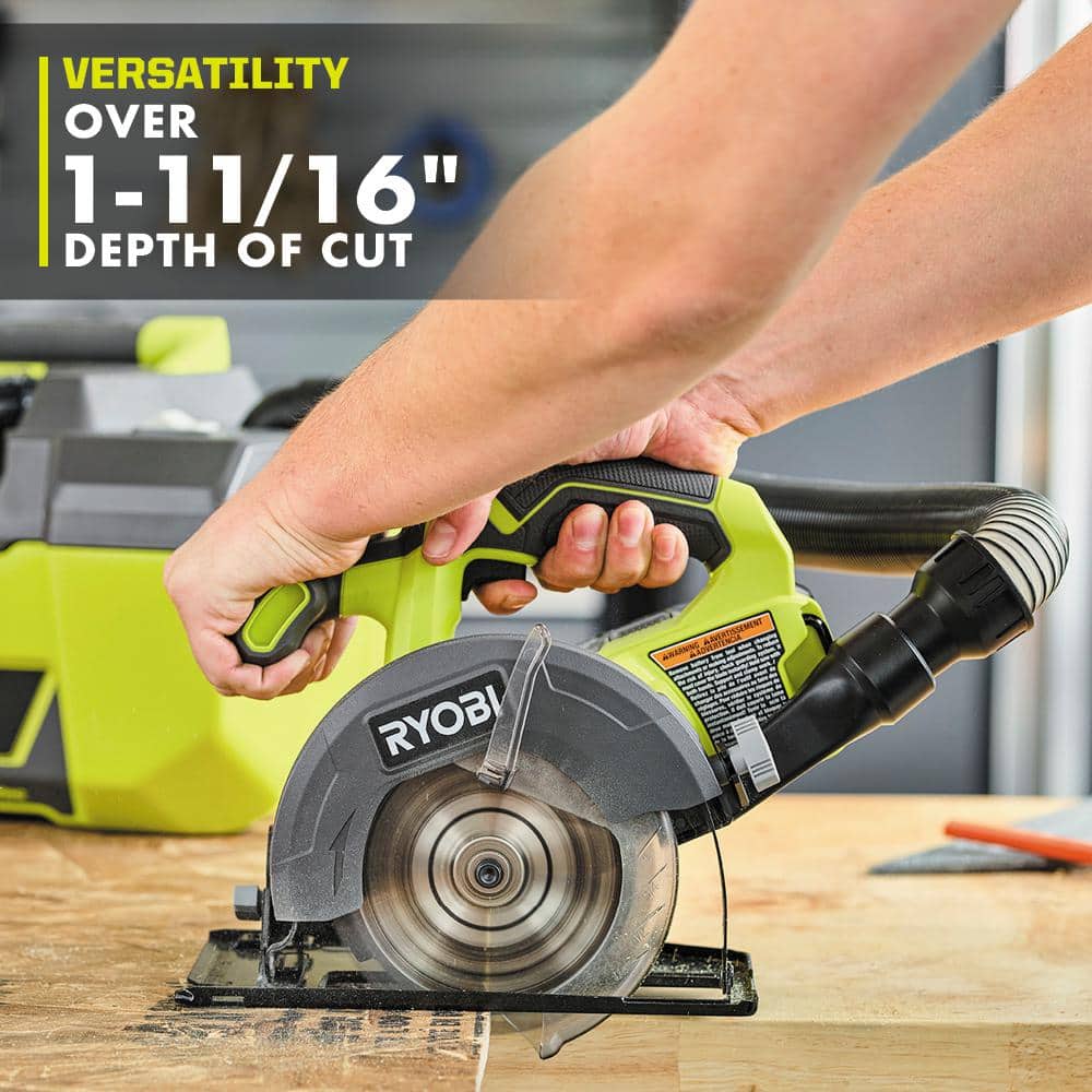 RYOBI ONE+ 18V Cordless 5 1/2 in. Circular Saw (Tool Only)